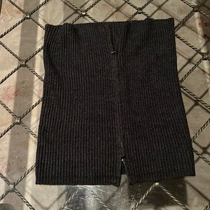BCBG ribbed wool snood